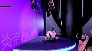 Obsessed 3D Angel Takes Huge Cock Creampie Doggystyle!