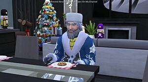 Spoiled RICH GIRLS Teen PUSSY Gets Santa's MONSTER COCK Missionary Doggystyle Cowgirl