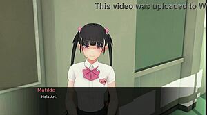 Professor's Huge Tits Pulled Out for Gangbang Creampie