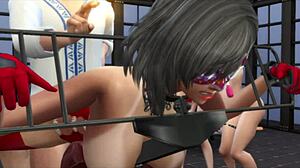 Esper 3 Lupaso Fight Hardcore Monster Cock Blowjob Cum Orgy