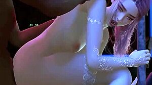 bigboob cyber temptress takes monster cock creampie deepthroat