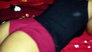 Girlfriend plays with toys and chats dirty while touching herself outdoors