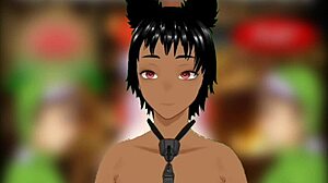 Craving Mrs Santa's hot elf threesome action?