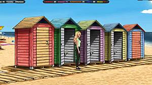 jenny walks in on sexy japanese hentai exhibitionist flashing and jerking huge cock in locker room 😏💦