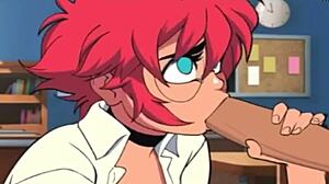 wanna see maxine sucking cock while masturbating with her huge tits?