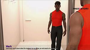 hey, mark fingers maddie's wet pussy hard in the dorm change room