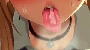 Blonde Big Tits Swell Massive in 3D Anime POV