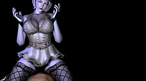 wanna join the goddess ritual where bbw curves get creampied by monster black cock in 3d hentai animation?