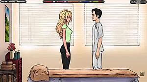 jenny walks in on sexy japanese hentai exhibitionist flashing and jerking huge cock in locker room 😏💦