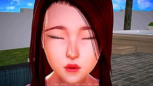 curvy japanese teen in sexy outfit joins new family part 37