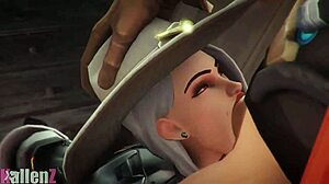 Overwatch Ashe's wildest fucks explode everywhere!