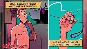 ever wonder about that milf's huge hairy pussy in panties?