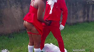 imagine hardcore pussy pounding at the christmas stadium party!