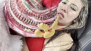 Perverted Stepdad Fucks Stepsister in Car Missionary This Christmas - Our Dirty Secret