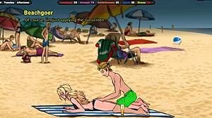 jenny walks in on sexy japanese hentai exhibitionist flashing and jerking huge cock in locker room 😏💦