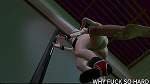 3D Cosplay Super Model Cheats On Hubby With Master's Huge Cock Domination