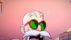 Vegeta's Daughter Deepthroat Blowjob