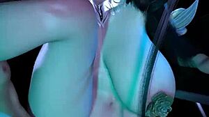 oh man, this 3d hentai bbw asian teen with huge tits takes monster bbc doggystyle creampie...