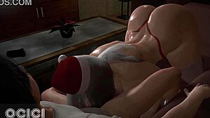 wanna see xmas 2025 vam milf ocici deepthroat blowjob in sexy lingerie 3d hentai??