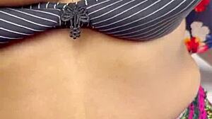 Horny asian college girl fingers wet pussy with boyfriend then fucks hard