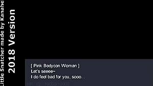 What if tall femdom giants in costumes make little snatcher suck huge cock cum?