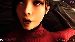wanna see ada wong take that monster cock missionary pov with loud moans?