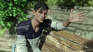 summer vacation 37 has fabian in a steamy yaoi teen gay 3d hentai scene