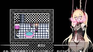 damn white snow princess gets TAKEN in full japanese hentai game!!