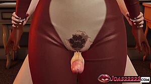 i'm squatting on this huge dick teasing thighjob then anal piledriver pov creampie... oh god my tight ass!