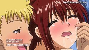 Anime hentai bombshell blows boyfriend with big ass tits doggystyle creampie lick!