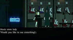 wanna watch white haired babe suck caped man's cock deep?