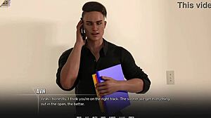 Silvia and Zem Crave My Cock Again in Taboo University Fuck Fest