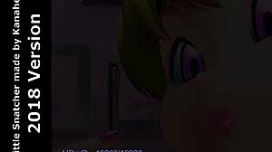 What if tall femdom giants in costumes make little snatcher suck huge cock cum?