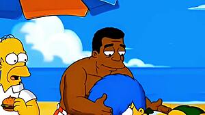 Married Beach Housewife Slut Fucked Hard in Cartoon Parody Compilation!