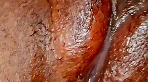 watching this hottest black girl toy her wet pussy