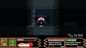 blue skin babe heads into forest for her 30 minute solo fuck marathon