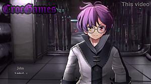 i dive into curvy adventures with big tits in this sexy hentai game