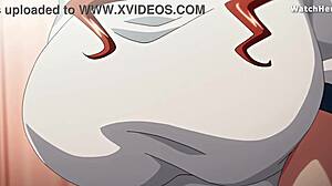 two sexy anime girls lick pussy then fuck doggystyle creampie