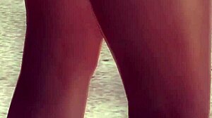 dig hitomi's juicy bikini strip on beach pole with ayane?