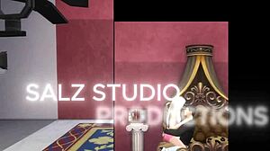 police officer's huge cock ravages asian futa at work