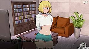 Femboy Bunkered Deep in Hentai Game Part 24