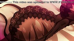 Animated Hentai Wife Cheats with Boss Creampie Fuck