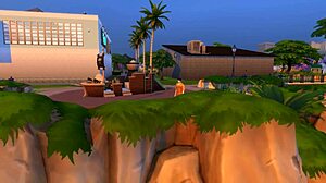 police officer's huge cock ravages asian futa at work