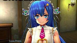 i dive into curvy adventures with big tits in this sexy hentai game