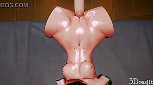 Qingyi grabs her favorite dildo for intense solo play in the bedroom