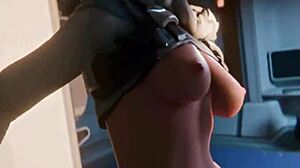 i love d.va overwatch animation compilation