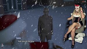 Stepmom Christmas Doggystyle Creampie Blowjob Milf Skirt Upskirt Fuck