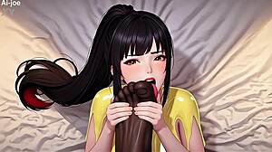 cute innocent asian girl licks anus endures oral gangbang anal creampie toe nipple suck squirt fest