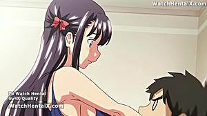 Anime Hentai Girlfriend Craves Intense Doggy Creampie After Blowjob and Lick