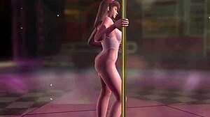 dig hitomi's juicy bikini strip on beach pole with ayane?